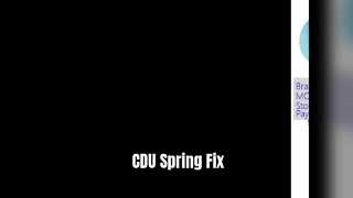 Mola de torção do carro da braçadeira Hyosung CDU