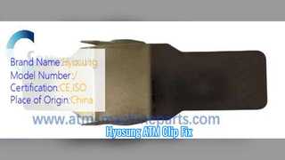 Peças ATM do clipe de mola da braçadeira Hyosung CDU