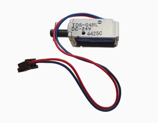Wincor V2cu Card Reader Solenoide TDS-10SL DC-24V 4606c 1750173205-40 ATM Partes