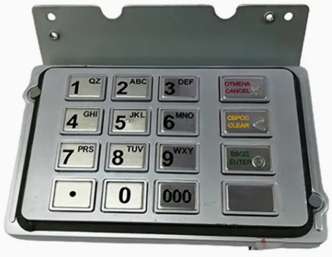 7130110300 Hyosung Peças sobressalentes EPP-8000r teclado Módulo ATM Hyosung ATM Peças sobressalentes