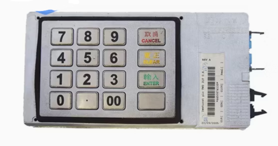 4450674133 NCR 5887 teclado de metal EPP teclado 445-0674133