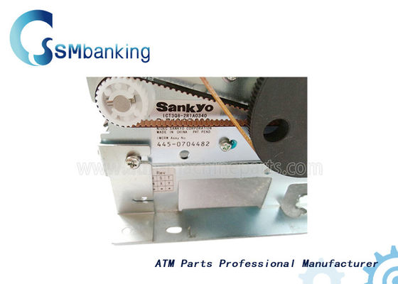 445-0704482 o NCR ATM do metal do leitor de cartão do ATM parte o leitor de prata 4450704482 de Smart Card para a máquina de 66xx Atm